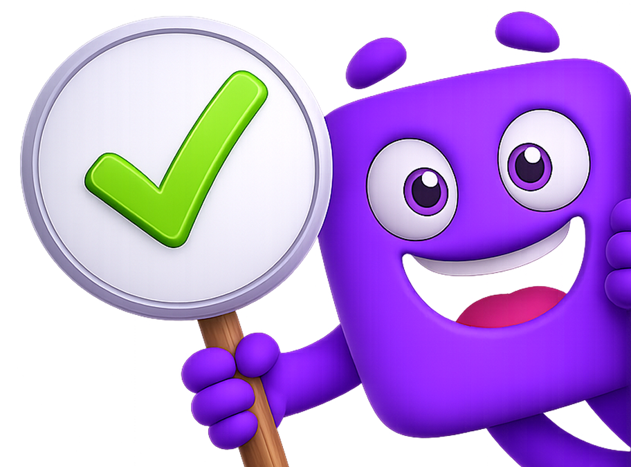 Complete Tasks mascot