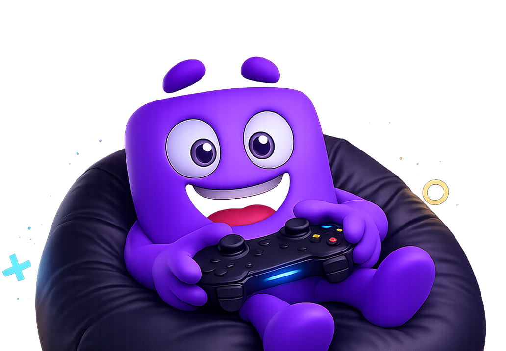 Play Games mascot